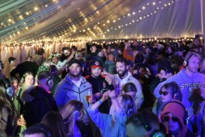 Silent Disco at DubFest, Alnwick